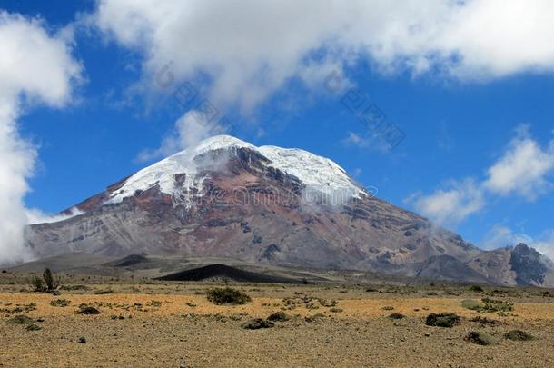 钦博腊索山火山,高的安第斯山脉,厄瓜多尔