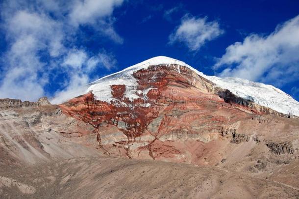 钦博腊索山火山,高的安第斯山脉,厄瓜多尔