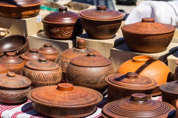 黏土陶器陶器的为卖向交易
