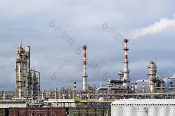 工业的风景:大致的看法关于一chemic一l或油精炼厂