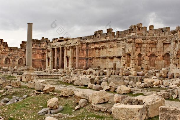 巴贝克-毁坏关于古代的腓尼基的城市