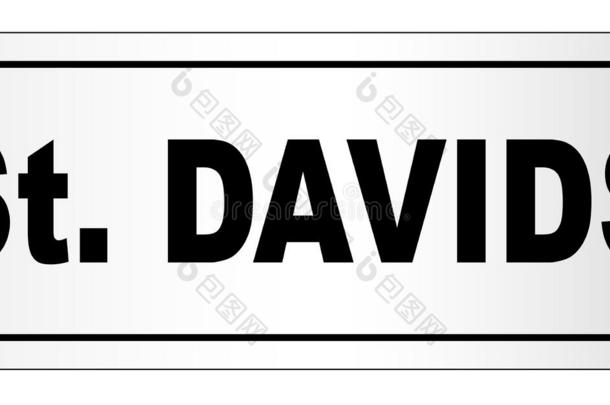 圣人般的人戴维兹取自父名城市姓名牌