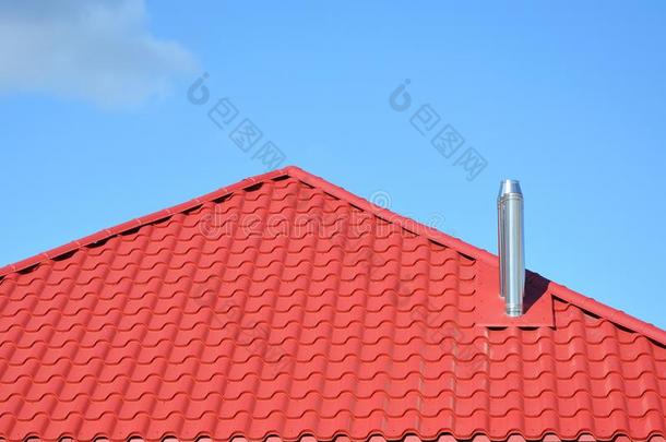 金属屋顶建筑物.金属瓦片屋顶盖法.屋顶盖法构造