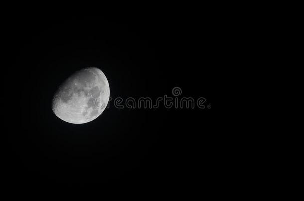 上蜡突起的月亮30十月2017风景