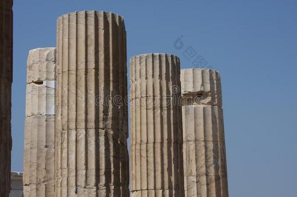 古希腊城市的卫城小山,雅典在历史上重要的中心,阿提卡,希腊
