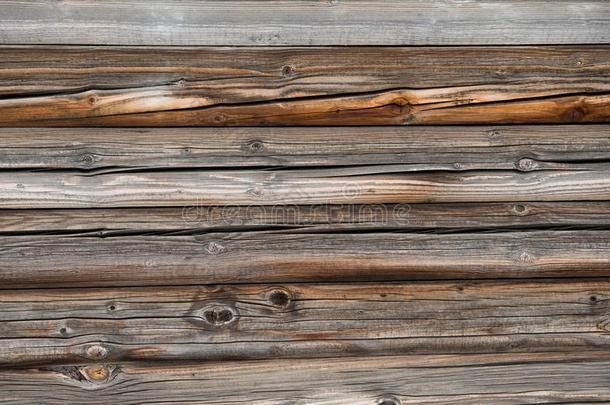 老的风化的木材木板.
