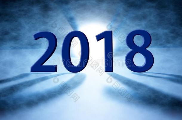 幸福的新的年<strong>2018</strong>假日背景.<strong>2018</strong>幸福的新的年欢迎