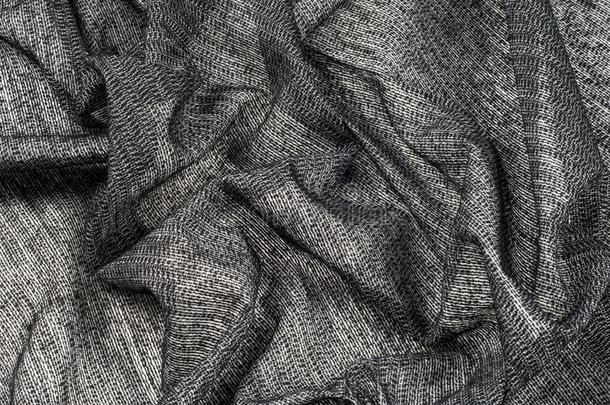 织物灰色黑的和白色的插入<strong>金</strong>属的<strong>金薄</strong>的白色的yarn线