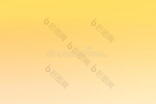 梯度白色的和黄色的软的颜色样板,横幅背景