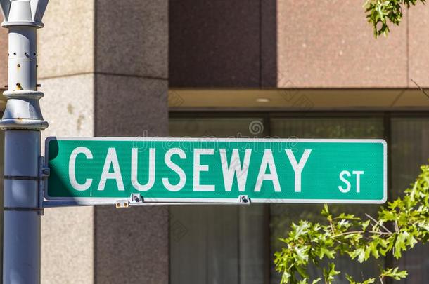 大街符号原因大街在商业区波士顿,马萨诸塞州