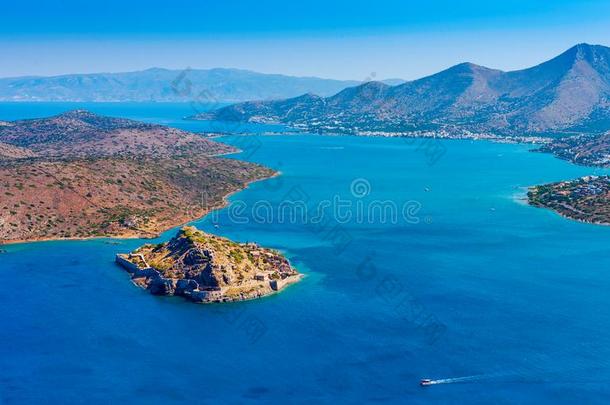 岛关于脊柱,克利特岛,希腊