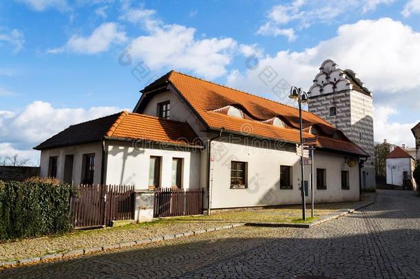 文艺复兴水塔采用交易正方形,单面<strong>小鼓</strong>,捷克人共和国