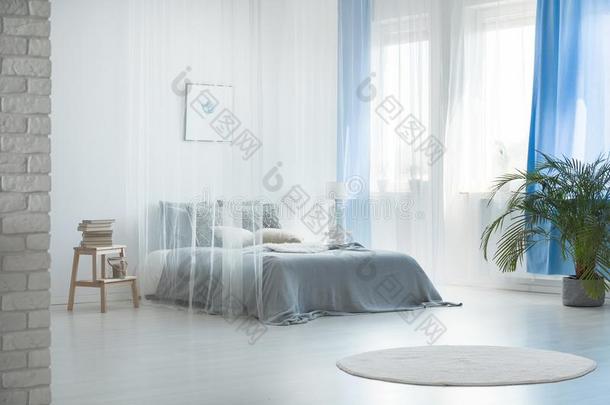 浪漫的设计关于宽敞的卧室