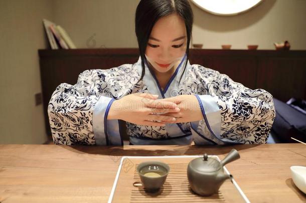 茶水艺术关于中国,喝茶水