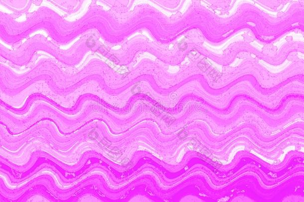 粉红色的,紫色的波浪水彩颜料数字的艺术背景
