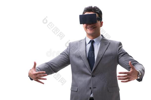 指已提到的人商人使人疲乏的实质上的现实VirtualReality虚拟现实眼镜隔离的向wickets三柱门