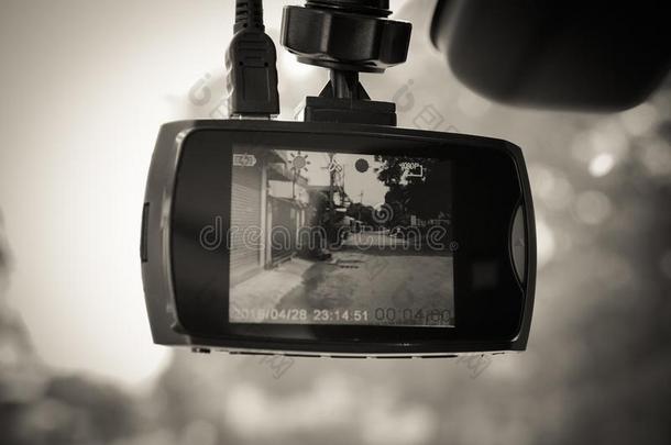 closed-circuittelevisi向闭路电视汽车照相机为安全向指已提到的人路.照相机录音机