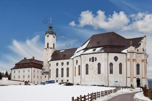 <strong>活力</strong>kirche,或朝圣之旅教堂采用村民<strong>活力</strong>,巴伐利亚