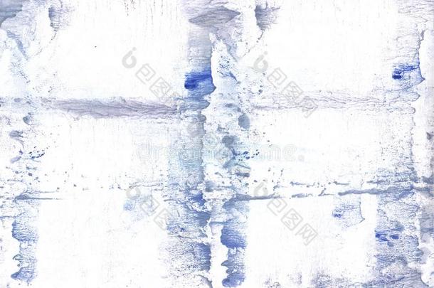 灰色-蓝色有色的透明水彩画设计