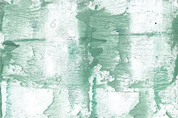 黑暗的海绿色的模糊的水彩纸