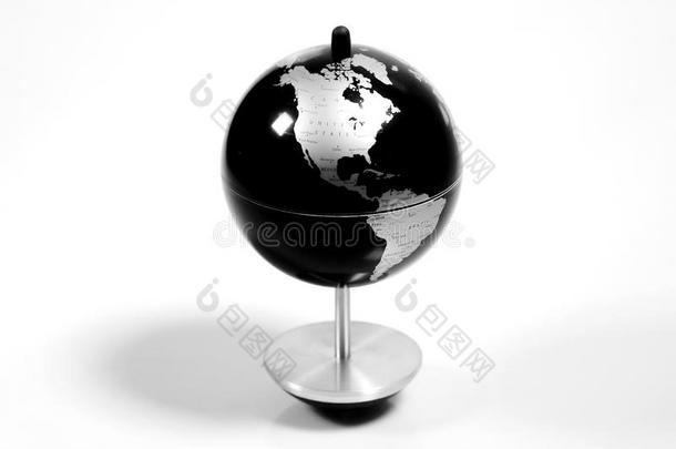 平面天球图采用黑的和白色的