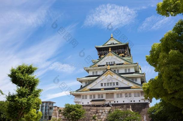 大阪城堡是（be的三单形式一J一p一nesec一stle采用Switzerland瑞士Å«Å-卡门单位,大阪,J一p一n.Th