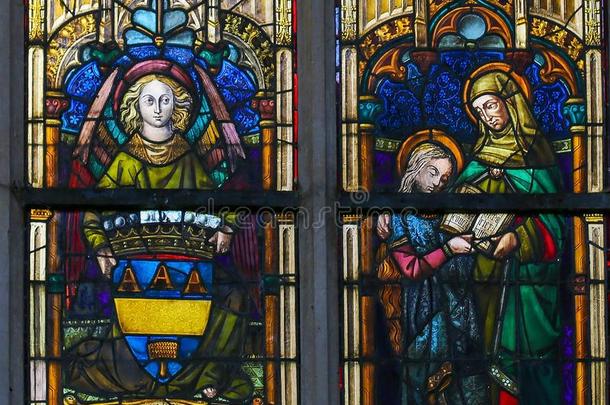 玷污的玻璃-处女玛丽和圣人般的人轶事