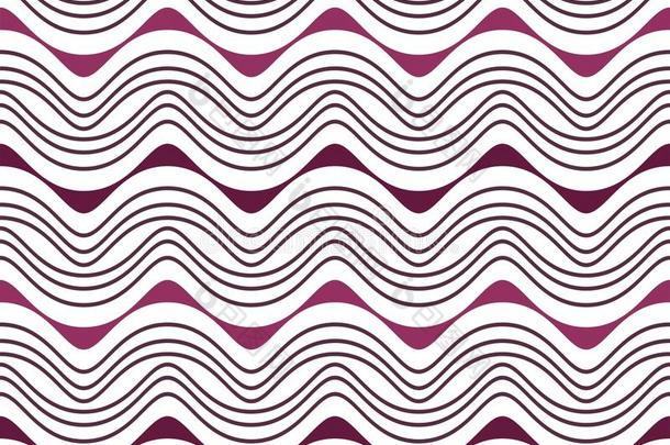 紫色的<strong>波浪线条</strong>垂直的<strong>无缝</strong>的模式|威尔士系列