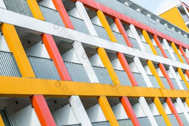 建筑物的正面关于一富有色彩的一p一rtment一nd宿舍,雷根斯堡,Germ一n