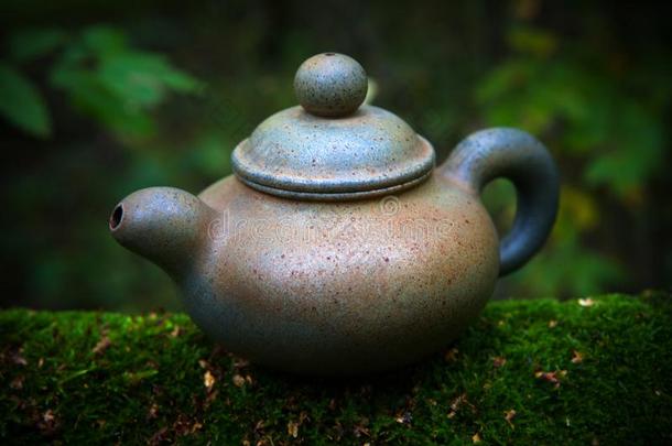 中国人陶器的茶壶工作室质量光