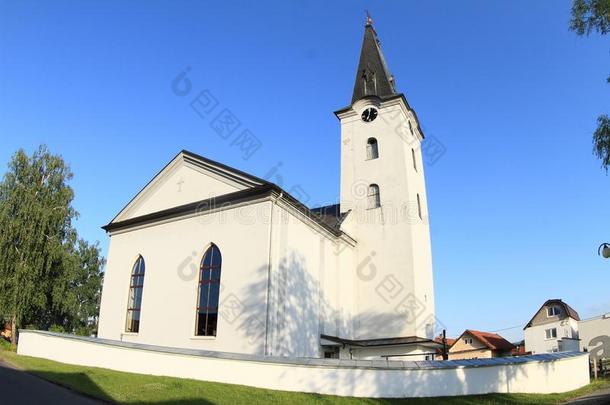 教堂采用村民笑脸采用斯洛伐克