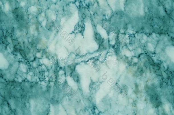 蓝色和绿色的大理石质地自然壁纸抽象的后台