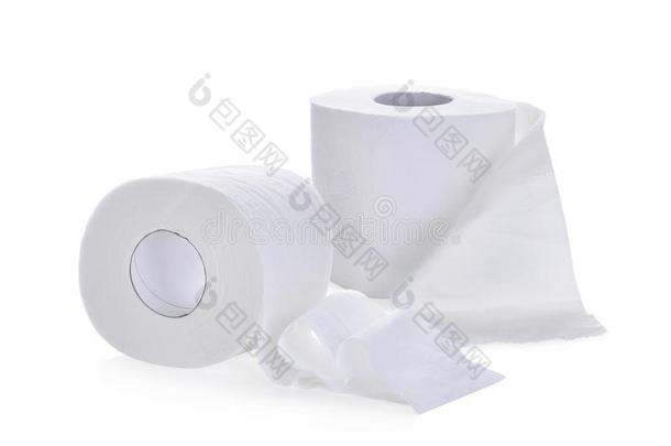 洗手间纸,薄纸纸辗隔离的向白色的