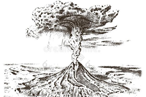 火山活动和<strong>岩浆</strong>,烟在之前指已提到的人<strong>喷发</strong>和熔岩