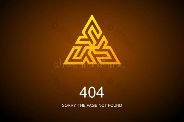 404错误页.说明为网站错误页.