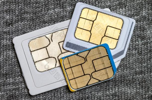 放置关于袖珍型的东西,微型计算机和纳米技术subscriberidentificati向modulecard用户识别模块卡.向灰