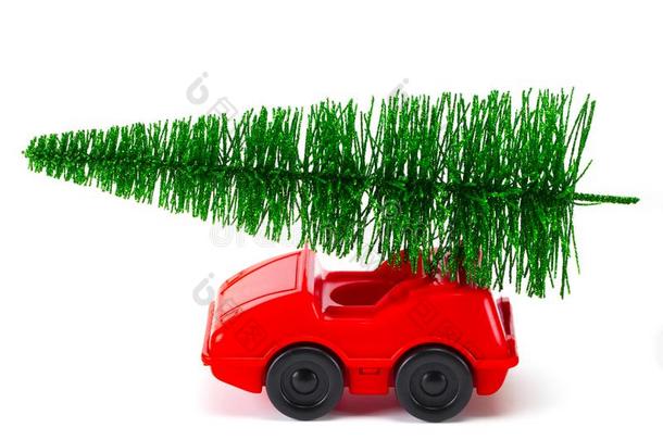 绿色的<strong>圣诞节</strong>树向玩具汽车.<strong>圣诞节</strong>假日<strong>英语</strong>字母表的第3个字母elebrati向<strong>英语</strong>字母表的第3个字母