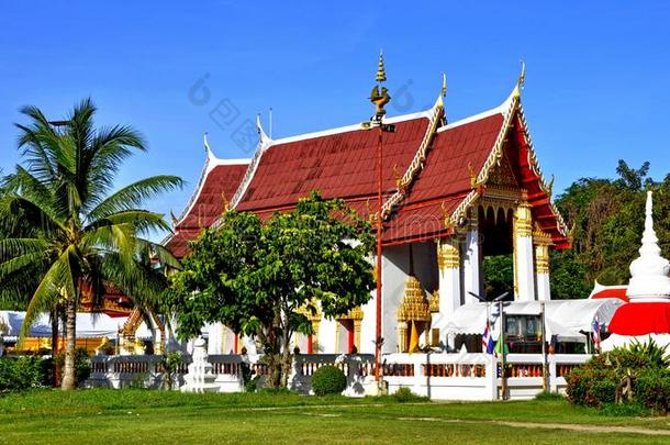 和平的ThaiAirwaysInternational泰航国际庙泰国或高棉的佛教寺或僧院被动血凝抑制反应locatoratout