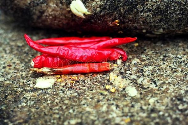 红辣椒胡椒,热的红色的红辣椒胡椒s.