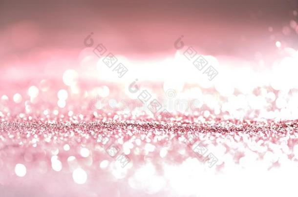 玫瑰金粉红色的灰尘质地抽象的背景