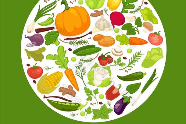 蔬菜健康的食物海报关于有机的素食者,新鲜的健康的