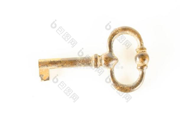 古老的金色的门钥匙
