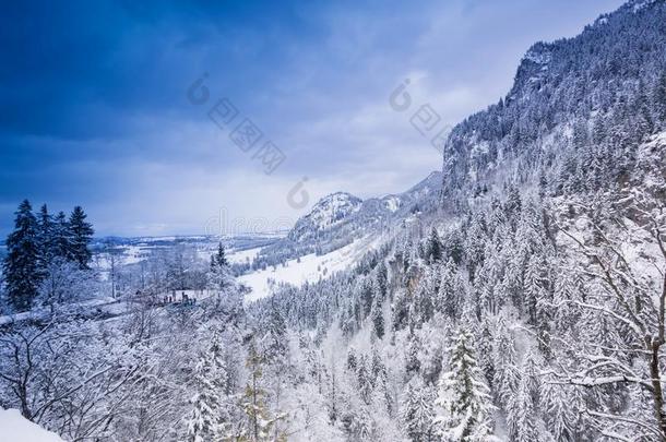 山风景遮盖雪