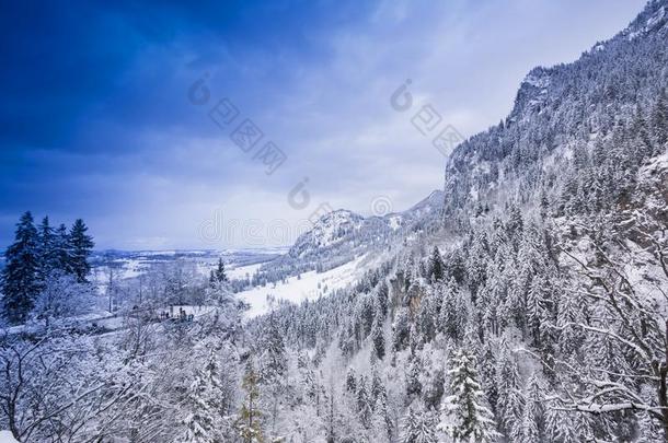 山风景遮盖雪