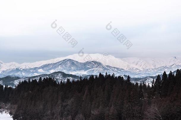 宽的<strong>风景</strong>关于山范围采用福岛,托霍<strong>库</strong>,黑色亮漆采用