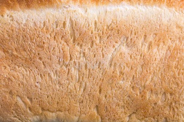 明亮的面包皮质地关于白色的面包