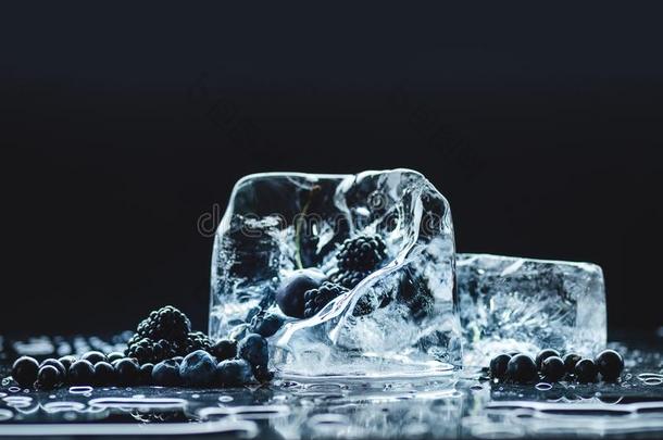 <strong>冷冻</strong>的成果采用冰立方形的东西