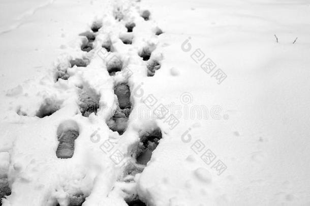 脚印采用指已提到的人雪.脚印向指已提到的人第一雪.Impr采用t一