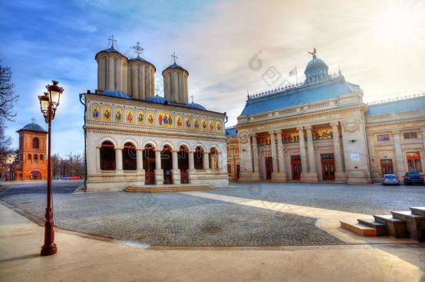 <strong>家长</strong>的教堂关于布加勒斯特,罗马尼亚