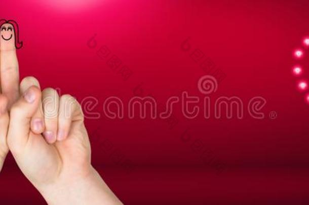 瓦伦丁的手指爱对和灼热的氖<strong>心光</strong>belowupperlimit低于上限